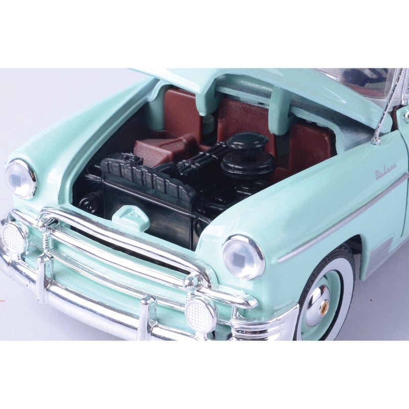 Motor Max 1950 Chevy Bel Air  Green - Motormax Premium American 73268 - 1/24 Scale Diecast Model Car - Image 4